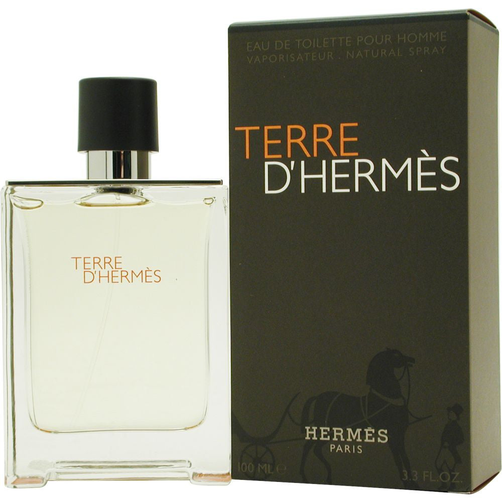 TERRE D'HERMES 3.3 EAU DE TOILETTE SPRAY FOR MEN- 100% Authentic