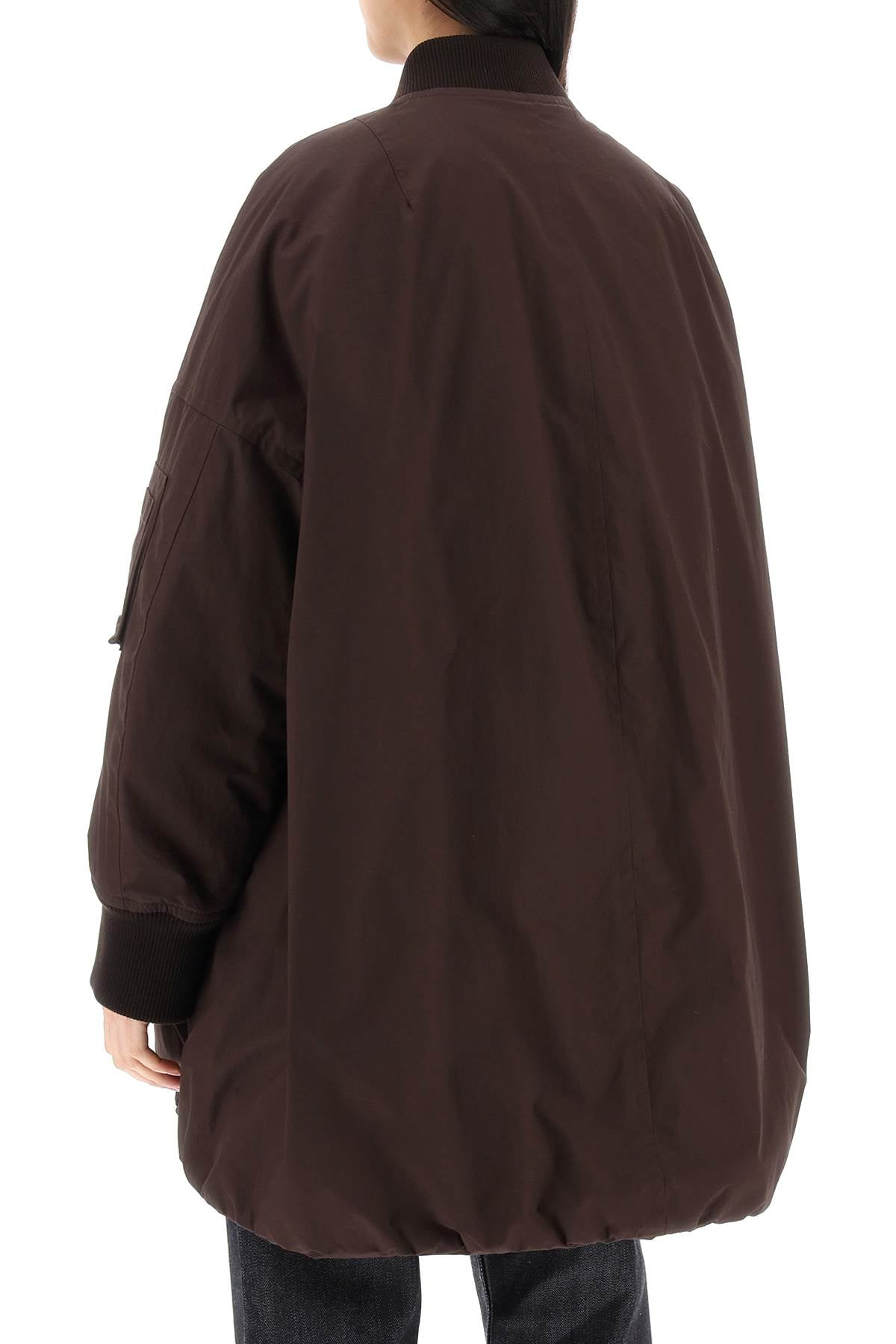 Jil Sander Down-Padded Maxi Bomber Jacket