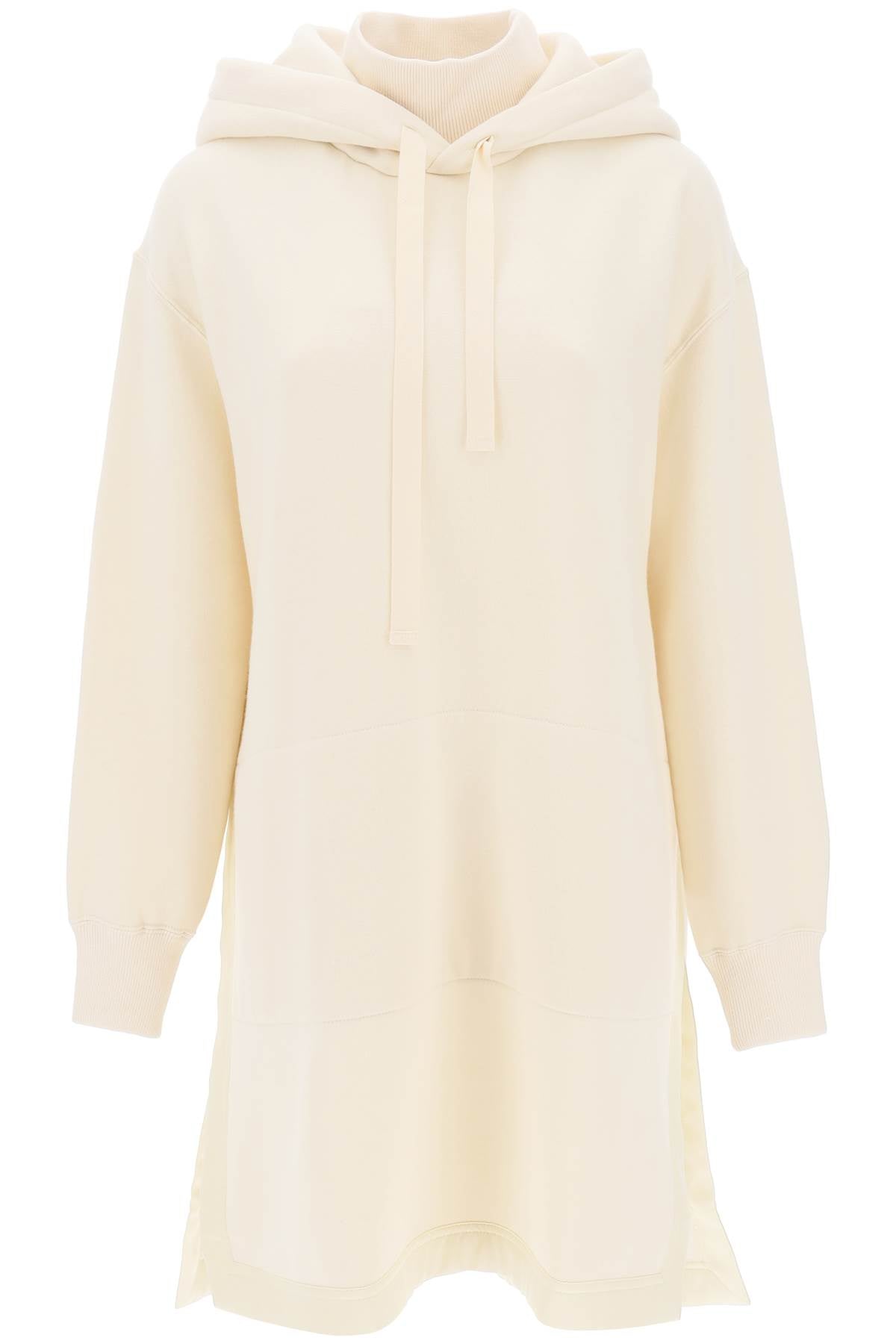 Jil Sander Maxi Wool-Cotton Hoodie