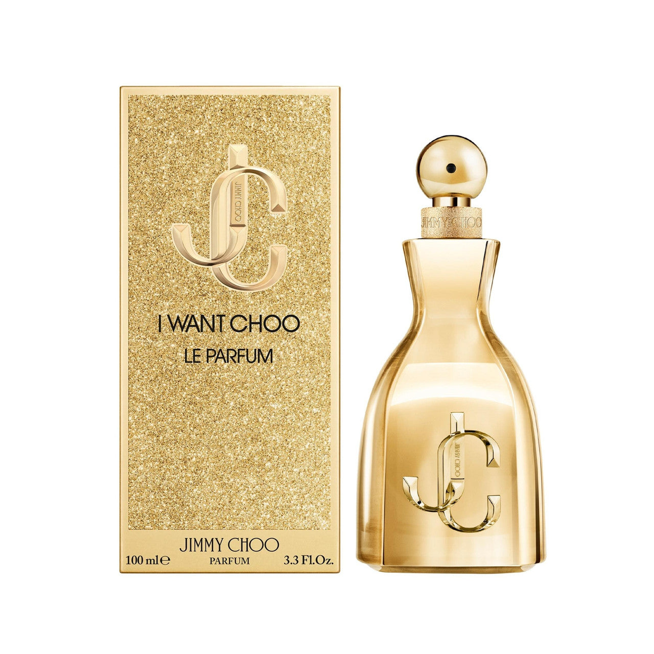 JIMMY CHOO I WANT CHOO LE PARFUM 3.3 PARFUM SPRAY FOR WOMEN- 100% Authentic