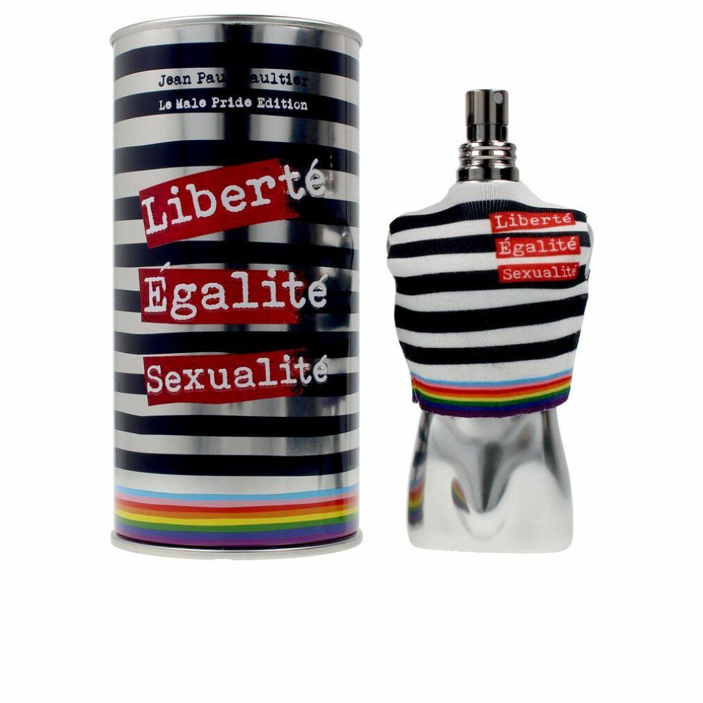 JEAN PAUL GAULTIER LE MALE PRIDE EDITION 4.2 EAU DE TOILETTE SPRAY FOR MEN.- 100% Authentic
