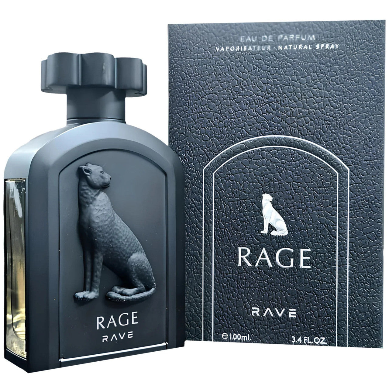 LATTAFA RAVE RAGE 3.4 EAU DE PARFUM SPRAY- 100% Authentic