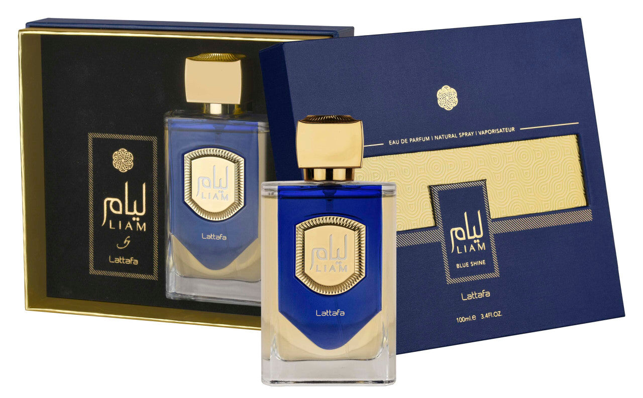 LATTAFA LIAM BLUE SHINE 3.4 EAU DE PARFUM SPRAY- 100% Authentic