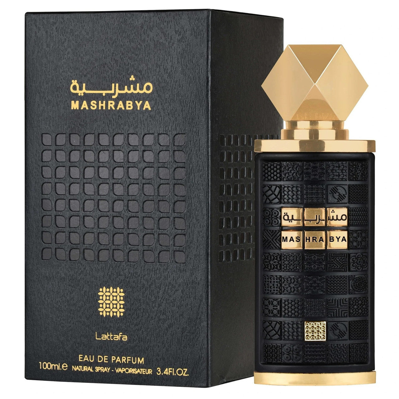 LATTAFA MASHRABYA 3.4 EAU DE PARFUM SPRAY- 100% Authentic