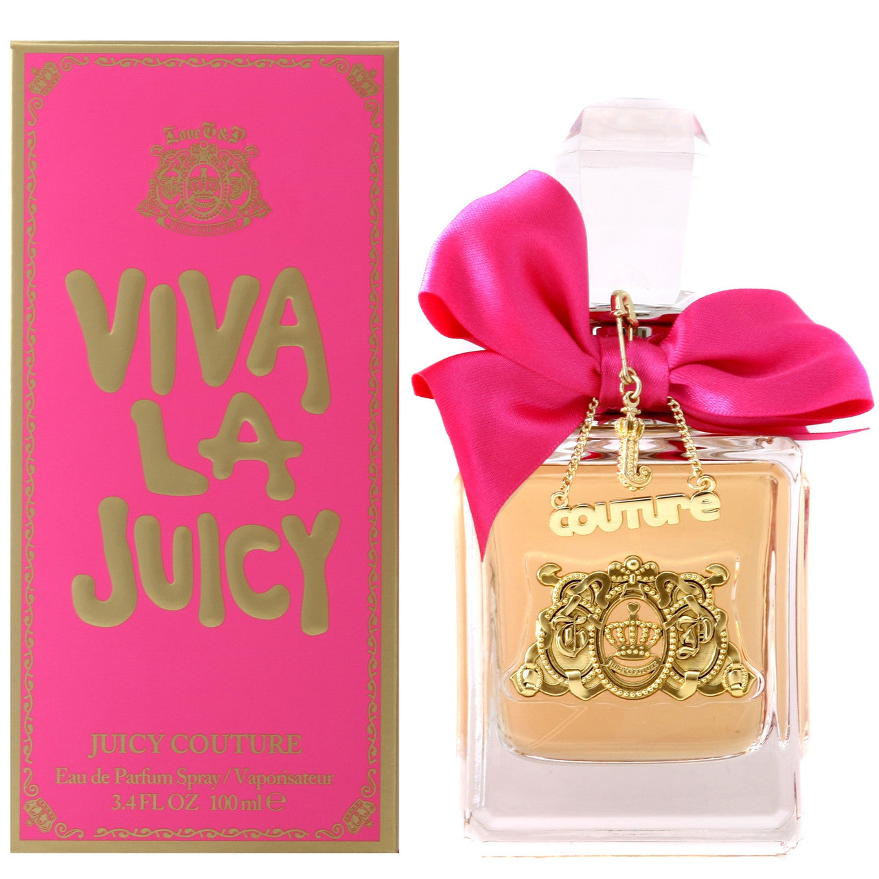 VIVA LA JUICY 3.4 EAU DE PARFUM SPRAY- 100% Authentic