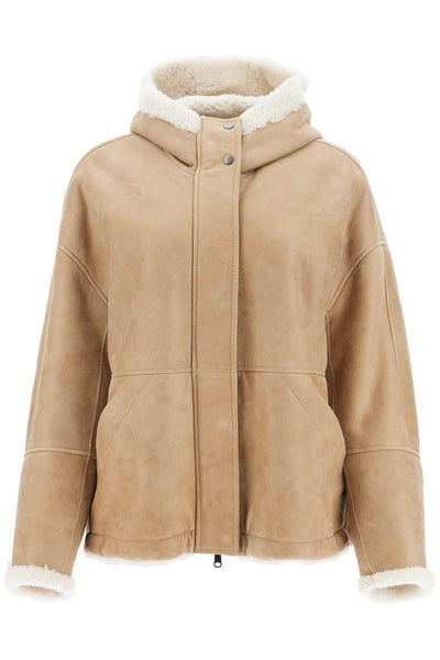 Brunello Cucinelli Reversible Shearling Jacket