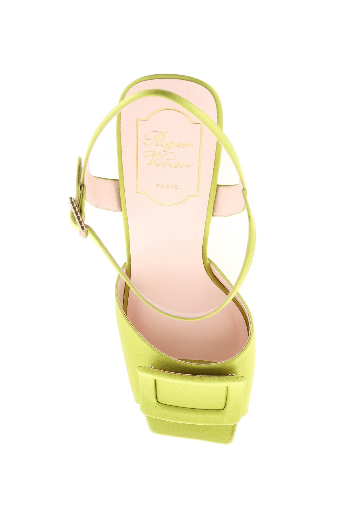 Roger Vivier Satin Sandals