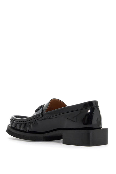 Ganni Butterfly Logo Loafers