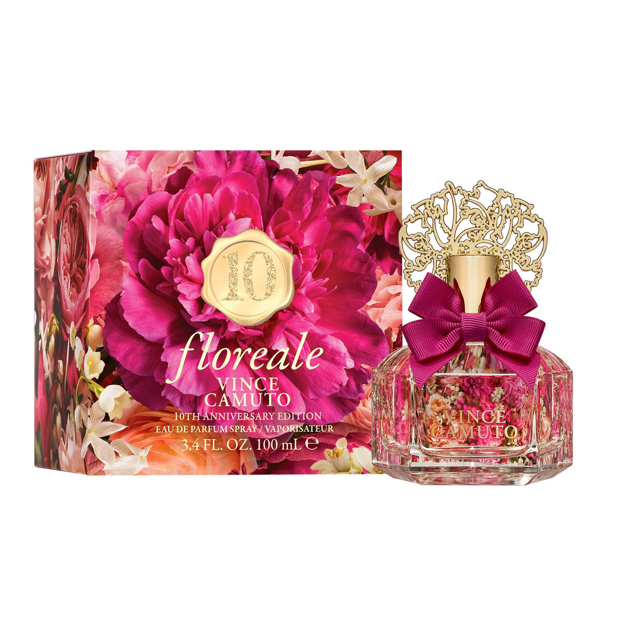 VINCE CAMUTO FLOREALE 3.4 EAU DE PARFUM SPRAY FOR WOMEN- 100% Authentic