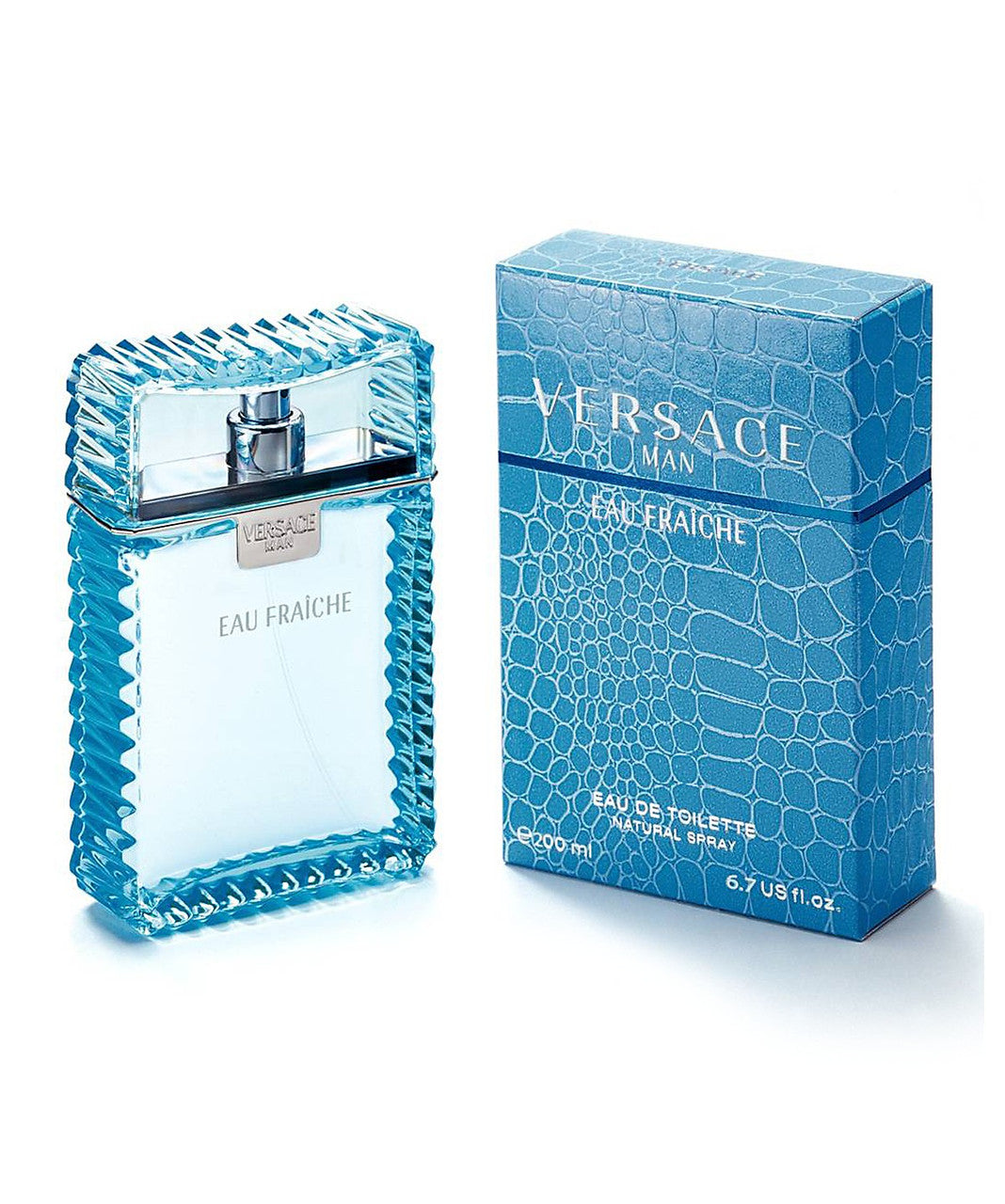 VERSACE EAU FRAICHE 6.7 EAU DE TOILETTE SPRAY FOR MEN- 100% Authentic