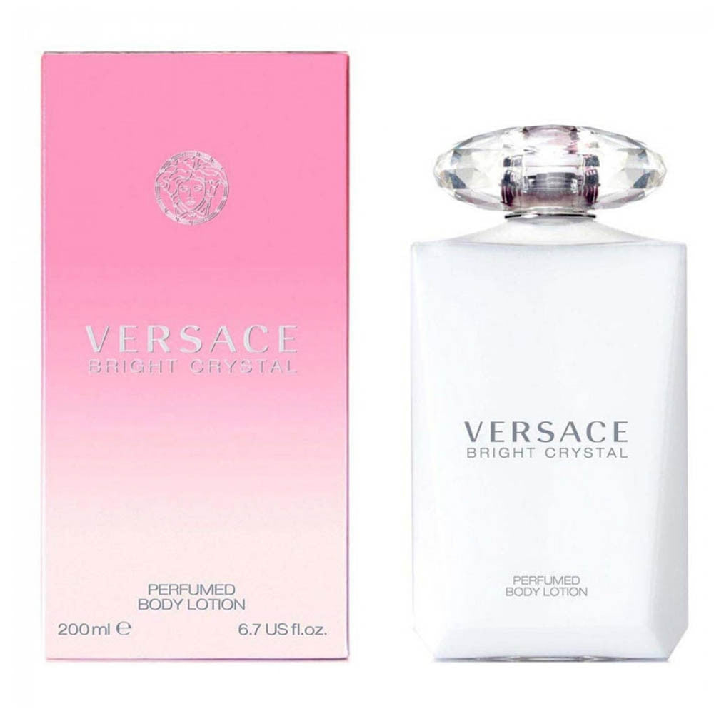 VERSACE BRIGHT CRYSTAL 6.7 BODY LOTION FOR WOMEN- 100% Authentic
