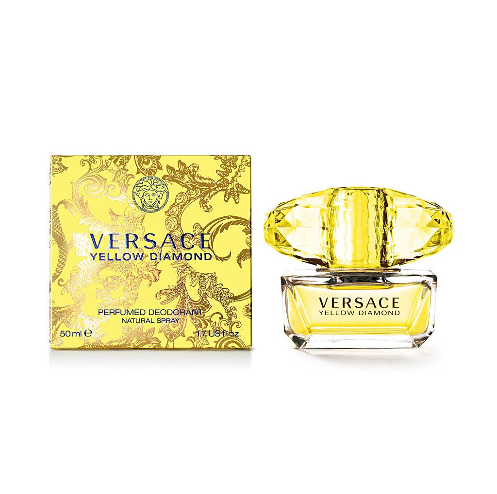 VERSACE YELLOW DIAMOND 1.7 PERFUMED DEODORANT SPRAY- 100% Authentic