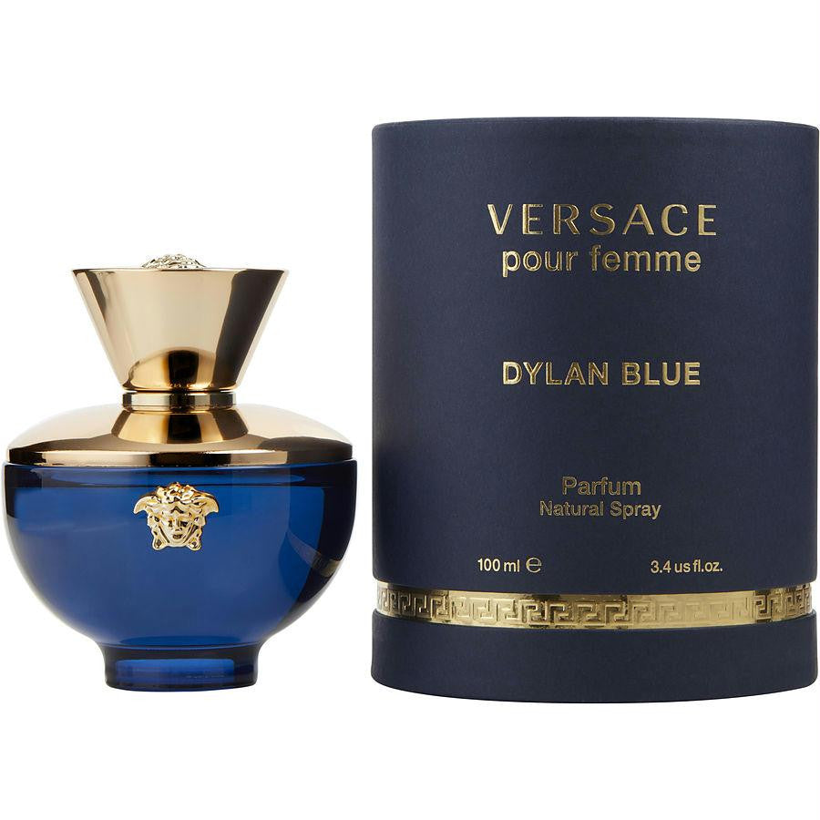 VERSACE DYLAN BLUE 3.4 EAU DE PARFUM SPRAY FOR WOMEN- 100% Authentic