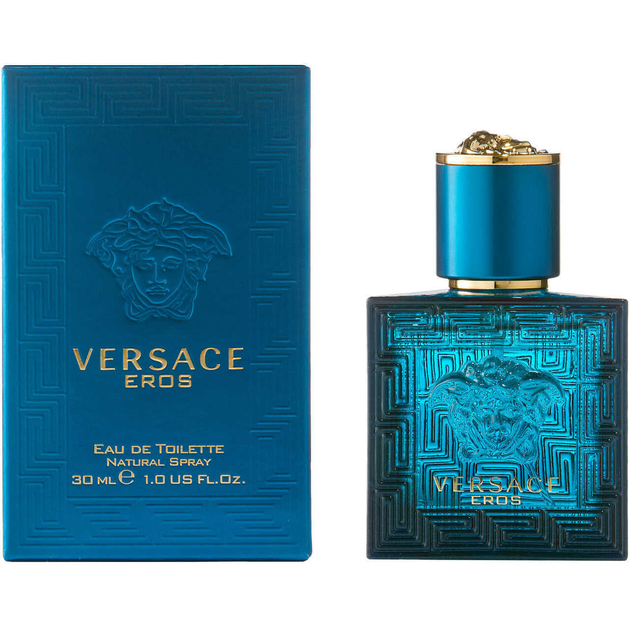 VERSACE EROS 1 OZ EAU DE TOILETTE SPRAY FOR MEN- 100% Authentic