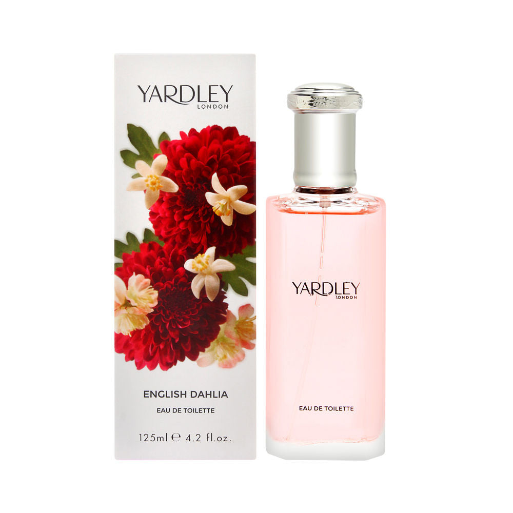 YARDLEY ENGLISH DAHLIA 4.2 EAU DE TOILETTE SPRAY- 100% Authentic