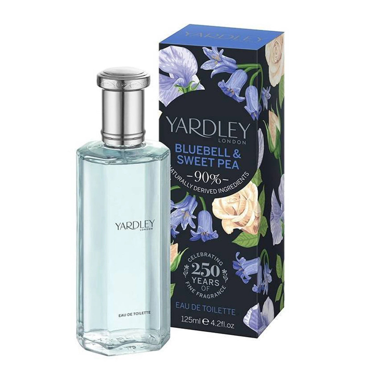YARDLEY BLUEBELL & SWEET PEA 4.2 EAU DE TOILETTE SPRAY FOR WOMEN- 100% Authentic
