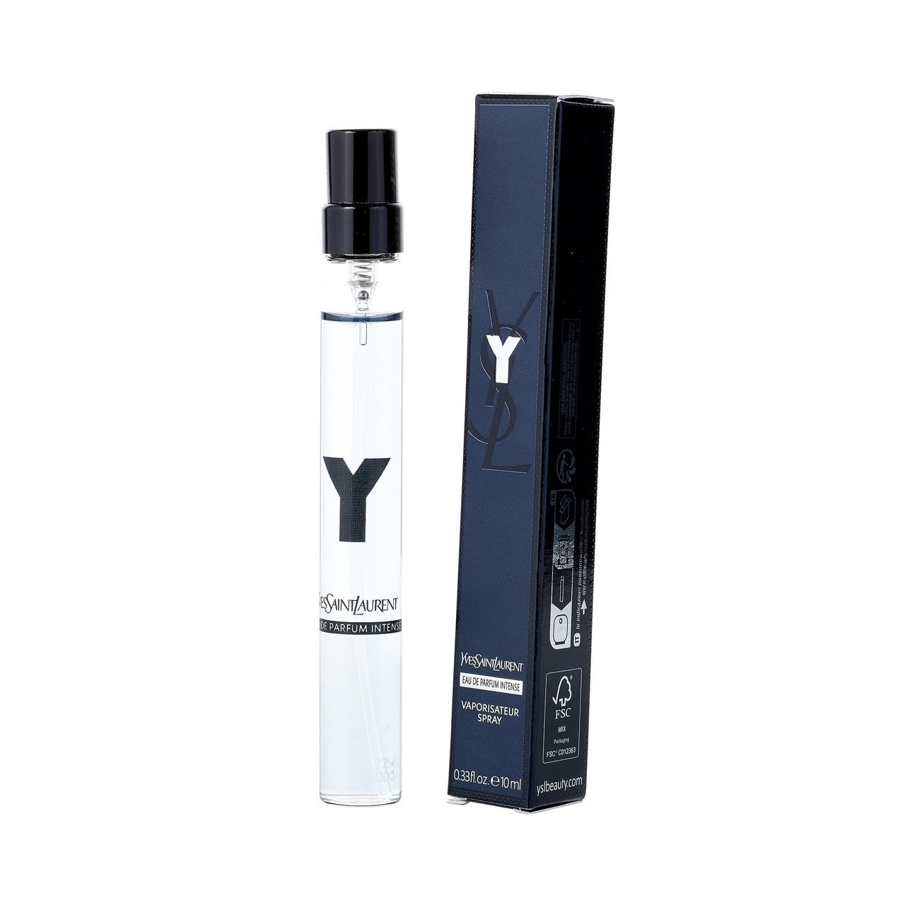 YSL Y INTENSE 0.33 EAU DE PARFUM SPRAY FOR MEN- 100% Authentic