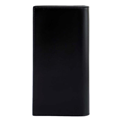 Fendi Baguette Nero Palmellato Leather Continental Vertical Wallet 7M0186 - LUXURYMRKT