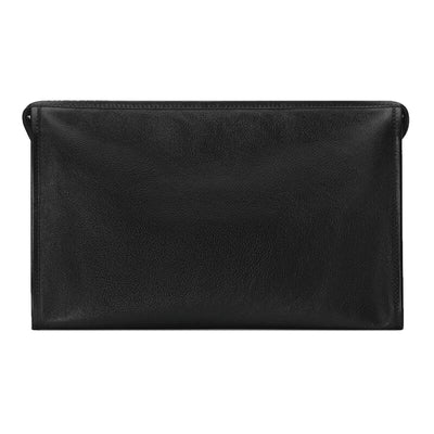 Gucci Morpheus Black Fluffy Calf Leather Cosmetic Pouch Bag 575991 - LUXURYMRKT