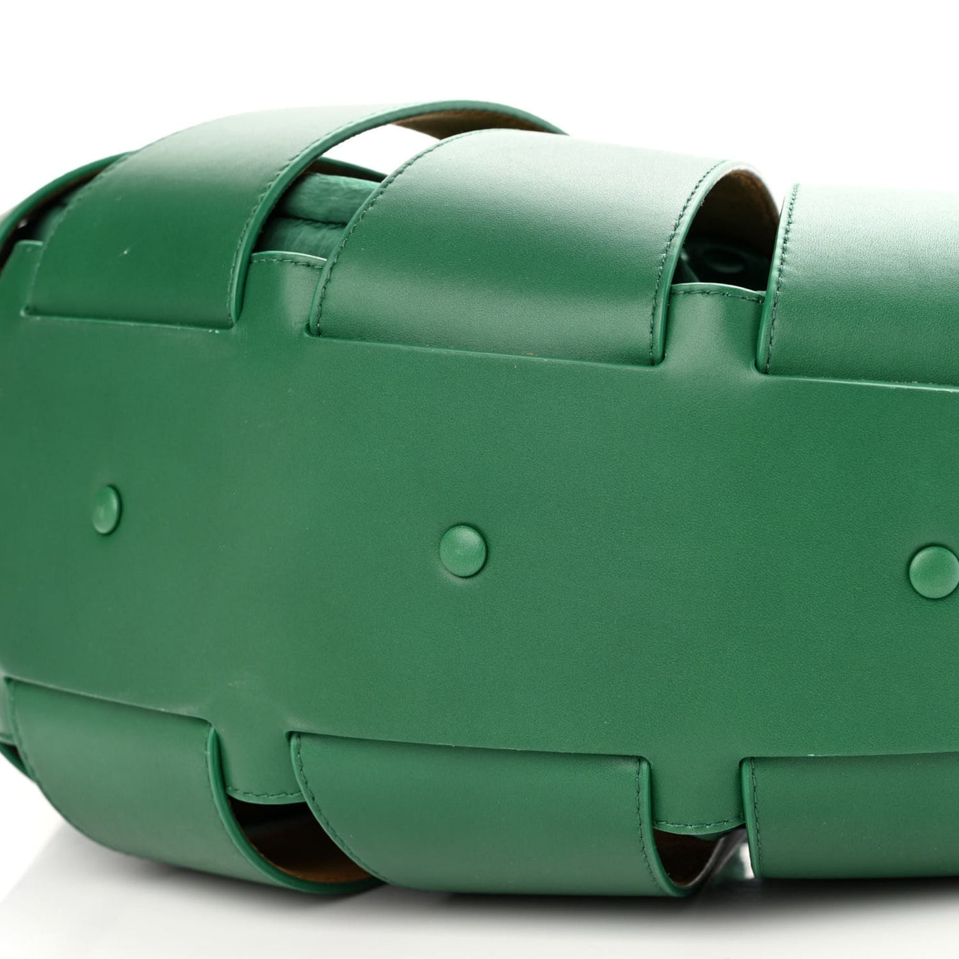 Bottega Veneta The Shell Bag 'Racing Green" French Calfskin - LUXURYMRKT