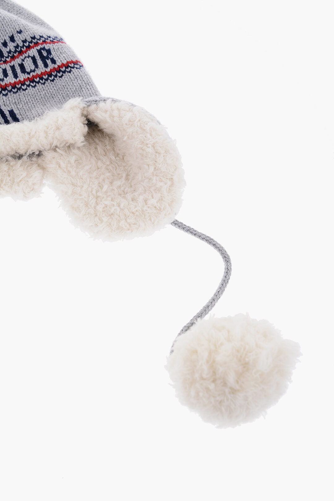 Dior Cashmere-blend Trapper Hat with Pompon