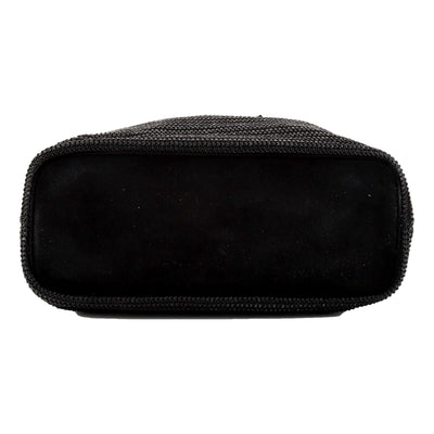 Saint Laurent Boucle Studded Black Raffia Leather Shopping Tote 609067 - LUXURYMRKT
