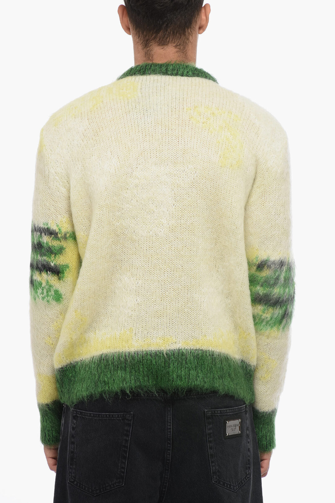 Dior Crew Neck BOBBY Mohair Blend Pullover