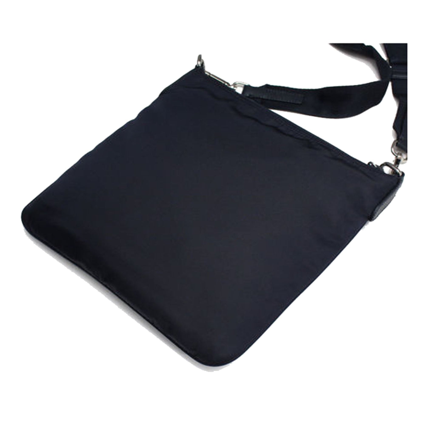Prada Tessuto Nylon Sport Black Messenger Crossbody Bag - LUXURYMRKT