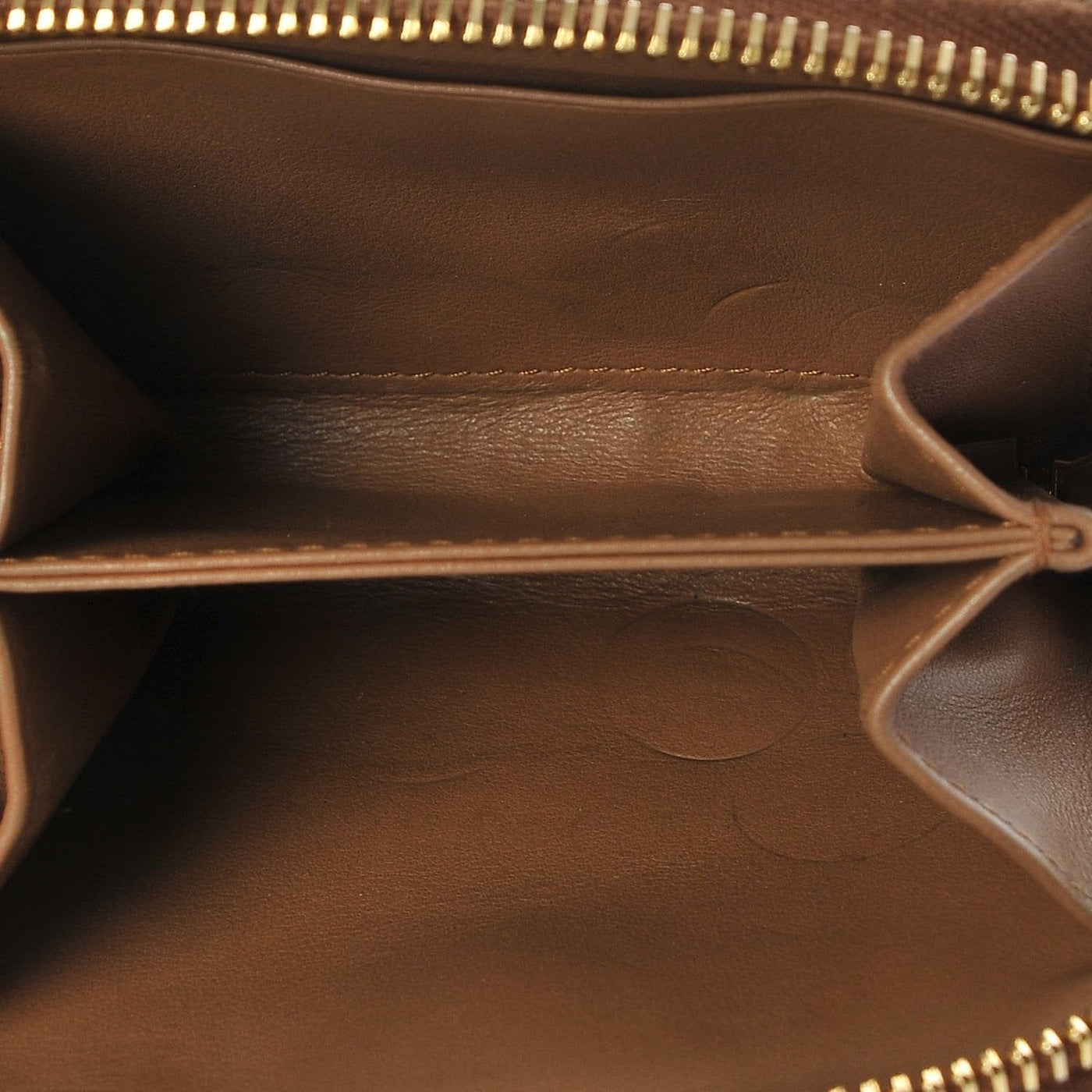 Prada Vitello Move Cipria Beige Leather Zip Around - LUXURYMRKT