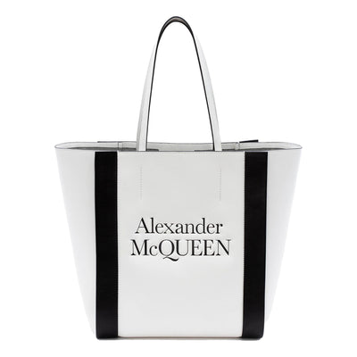 Alexander McQueen Domino Lux Soft Calf Tote - LUXURYMRKT