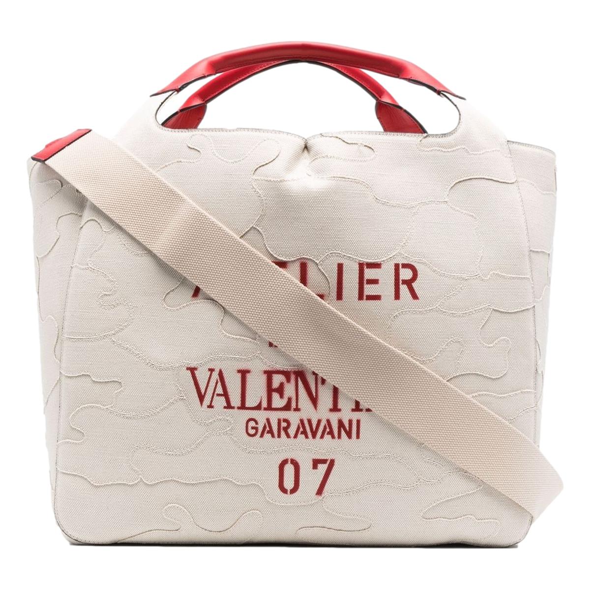 Valentino Garavani Sac Atelier 07 Edition Natural Tote Bag - LUXURYMRKT
