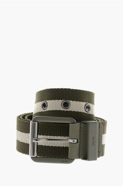 Dior Fabric Belt with Logo