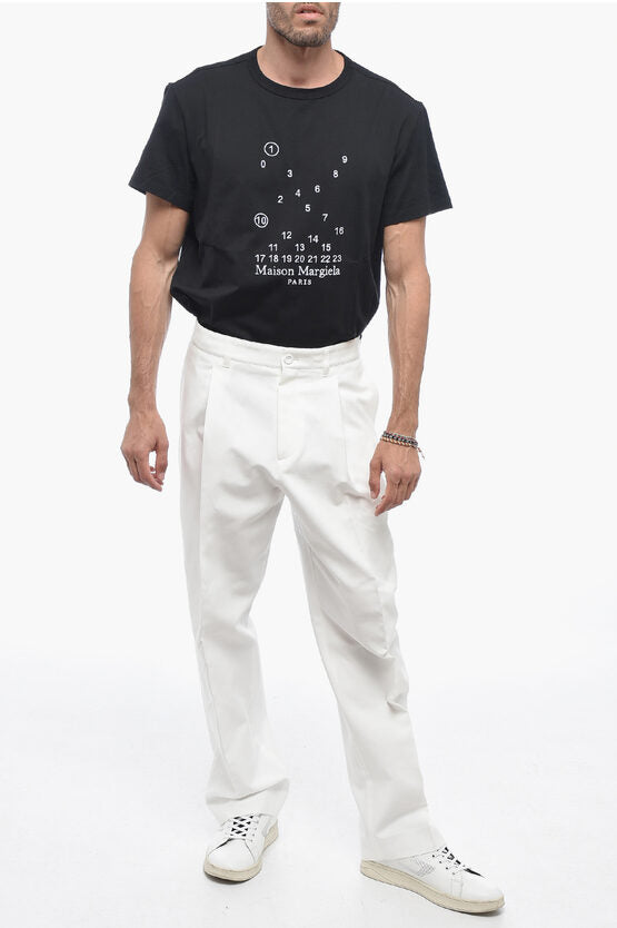 Dior High-waisted Chino Pants with Front Pleats