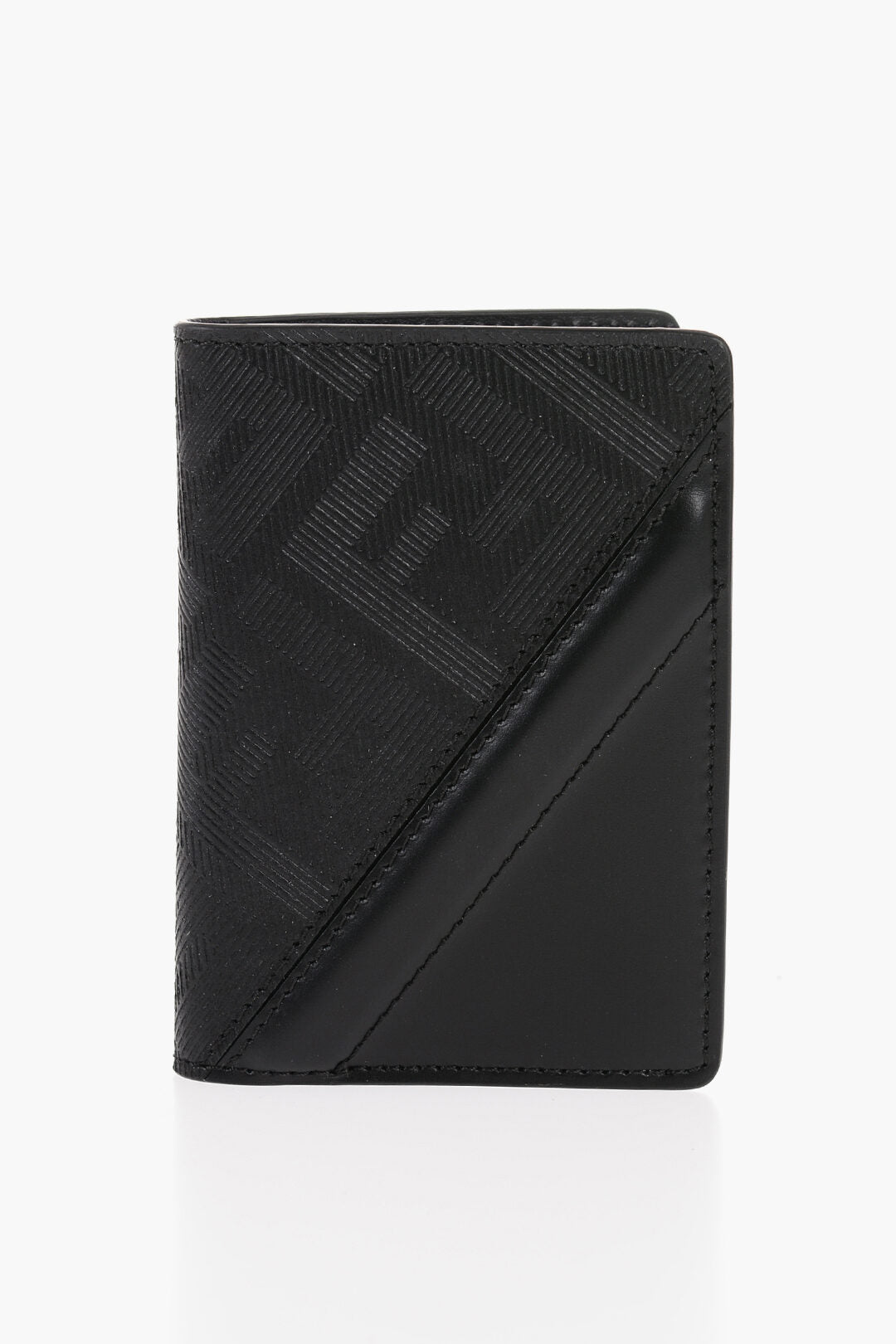 Fendi Leather Bifold Wallet with FF Monogram