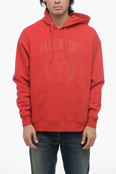 Valentino Printed Emblem MAISON VALENTINO Hoodie