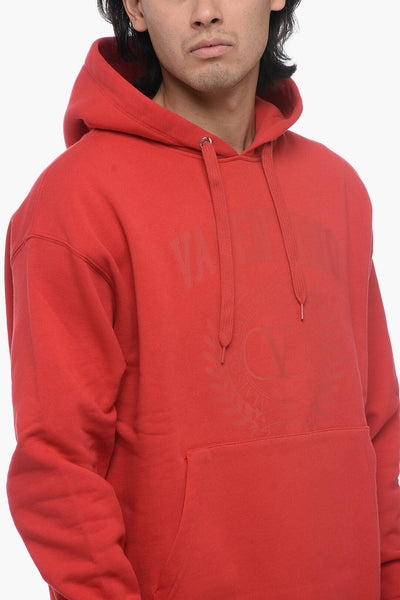 Valentino Printed Emblem MAISON VALENTINO Hoodie