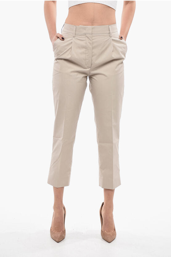 Prada Single-pleated PANAMA Chinos Pants