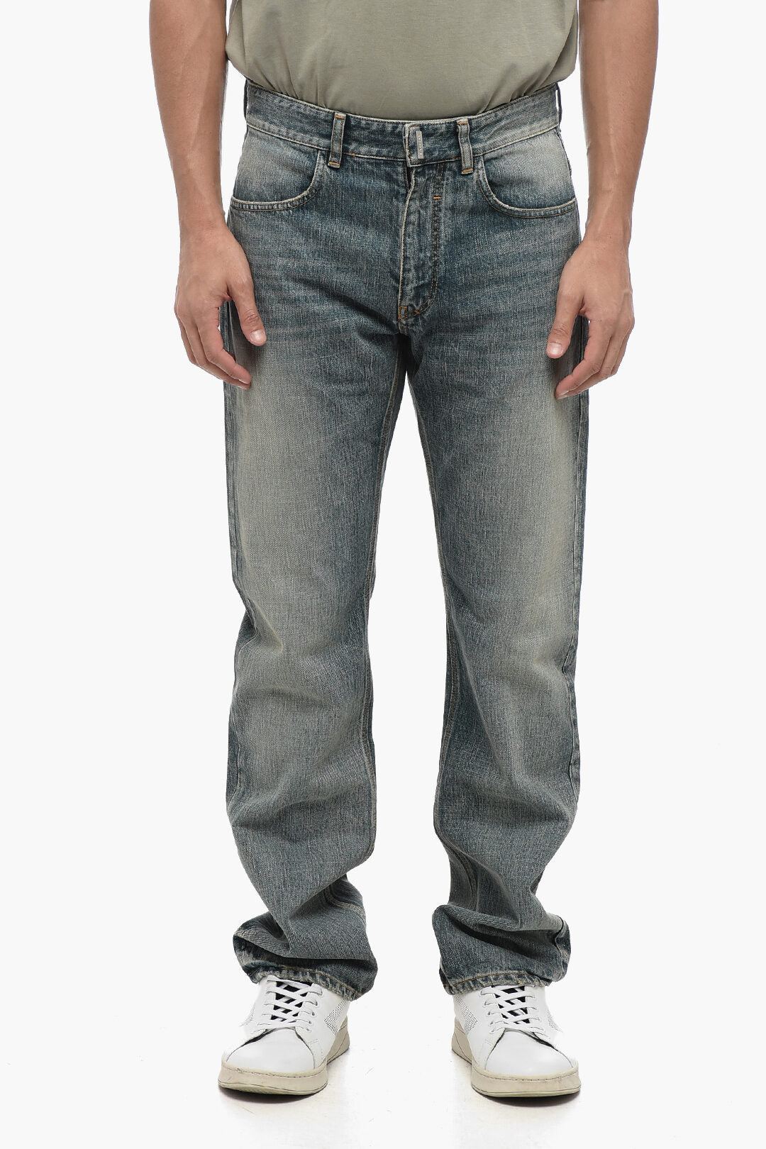 Givenchy Slim Fit Stone Washed Denims 21cm