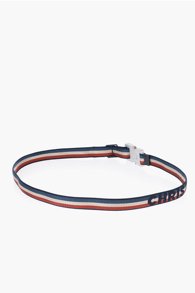 Dior Tricolor Fabric Belt